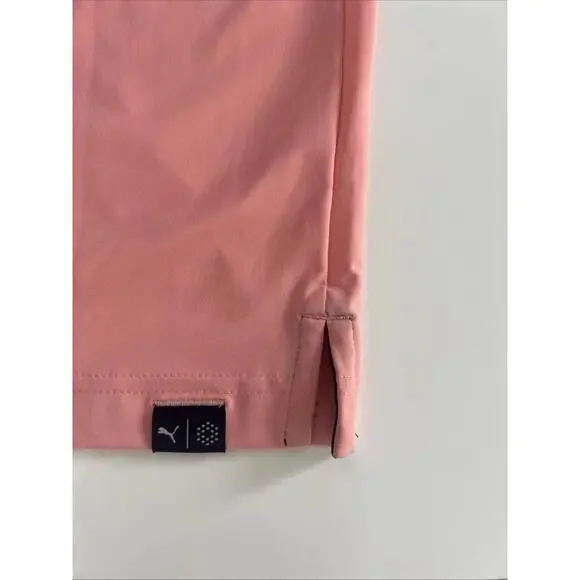 $70 Puma Mens MATTR Elevated Solid Golf Polo Pink/Rose #630059-04 Size XL - Picture 5 of 6